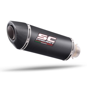 SC Project para DUCATI MONSTER 1100 - S (2009 - 2010) - Par de escapes Oval carbono