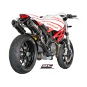 SC Project para DUCATI MONSTER 1100 - S (2009 - 2010) - Par de escapes GP-Tech carbono