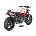 SC Project para DUCATI MONSTER 1100 - S (2009 - 2010) - Par de escapes CR-T carbono