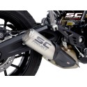 SC Project para DUCATI SCRAMBLER 800 (2023 - 2024) - Escape CR-T titanio, con malla antipiedras
