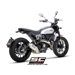 SC Project para DUCATI SCRAMBLER 800 (2023 - 2024) - Escape Rally-S titanio