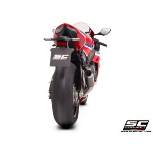 SC Project para HONDA CBR1000RR-R-SP (2024 - 2026) - Escape GP70-R carbono, con válvula de escape de titanio