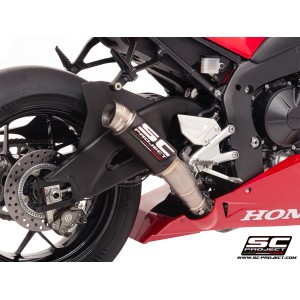 SC Project para HONDA CBR1000RR-R-SP (2024 - 2026) - Escape GP70-R carbono, con válvula de escape de titanio