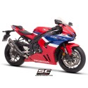 SC Project para HONDA CBR1000RR-R-SP (2024 - 2026) - Escape SC1-R (250mm) carbono, con válvula de escape de titanio