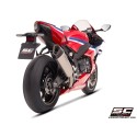 SC Project para HONDA CBR1000RR-R-SP (2024 - 2026) - Escape SC1-R (350mm) titanio, con válvula de escape de titanio