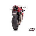 SC Project para HONDA CBR1000RR-R-SP (2024 - 2026) - Escape SC1-R (350mm) titanio, con válvula de escape de titanio