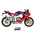 SC Project para HONDA CBR1000RR (2017 - 2019) - SP - SP2 - Escape SC1-R carbono, posición alta