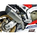 SC Project para HONDA CBR1000RR (2017 - 2019) - SP - SP2 - Escape SC1-R carbono, posición alta