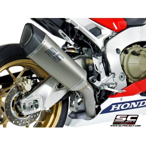 SC Project para HONDA CBR1000RR (2017 - 2019) - SP - SP2 - Escape SC1-R carbono, posición alta