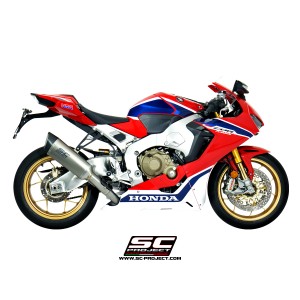 SC Project para HONDA CBR1000RR (2017 - 2019) - SP - SP2 - Escape SC1-R titanio, posición alta