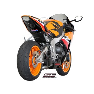 SC Project para HONDA CBR1000RR (2008 - 2013) - Escape Oval carbono