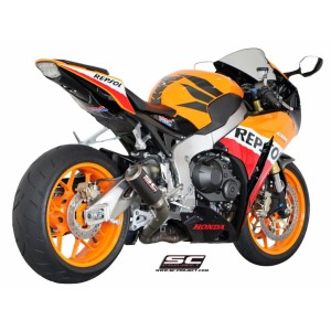 SC Project para HONDA CBR1000RR (2008 - 2013) - Escape CR-T carbono