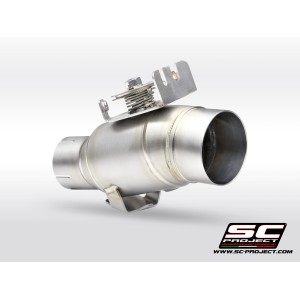 SC Project para HONDA CRF1100L AFRICA TWIN (2020 - 2023) - ADVENTURE - Escape Adventure titanio, negro mate