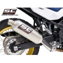 SC Project para HONDA XL750 TRANSALP (2023 - 2024) - Escape Rally Raid titanio