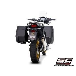 SC Project para HONDA XL750 TRANSALP (2023 - 2024) - Escape Rally Raid titanio