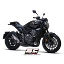 SC Project para HONDA CB1000R (2021 - 2025) - Escape SC1-R carbono