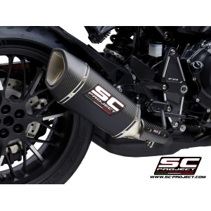 SC Project para HONDA CB1000R (2021 - 2025) - Escape SC1-R carbono