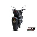 SC Project para HONDA CB1000R (2021 - 2025) - Escape S1 titanio, negro mate