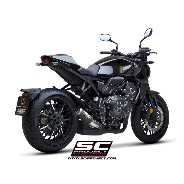 SC Project para HONDA CB1000R (2021 - 2025) - Escape CR-T carbono