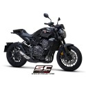 SC Project para HONDA CB1000R (2021 - 2025) - Escape CR-T carbono
