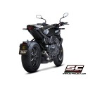 SC Project para HONDA CB1000R (2021 - 2025) - Escape CR-T carbono