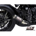 SC Project para HONDA CB1000R (2021 - 2025) - Escape CR-T carbono