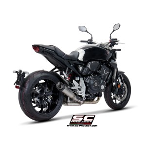 SC Project para HONDA CB1000R (2018 - 2020) - Escape S1 titanio