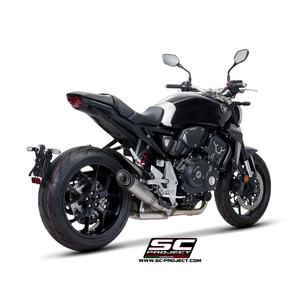 SC Project para HONDA CB1000R (2018 - 2020) - Escape S1 titanio