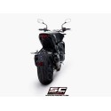 SC Project para HONDA CB1000R (2018 - 2020) - Escape S1 titanio