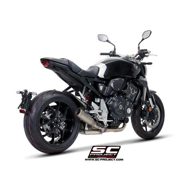 SC Project para HONDA CB1000R (2018 - 2020) - Escape S1-GP titanio
