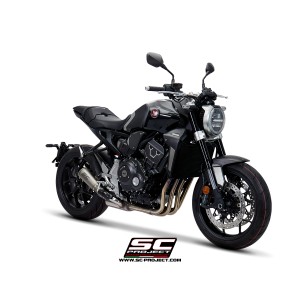 SC Project para HONDA CB1000R (2018 - 2020) - Escape S1-GP titanio