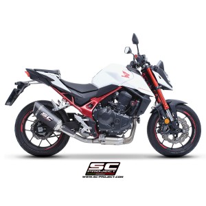 SC Project para HONDA CB750 HORNET (2023 - 2024) - Escape SC1-R carbono