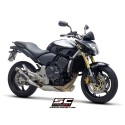 SC Project para HONDA CBR600F (2011 - 2013) - Escape GP-M2 carbono