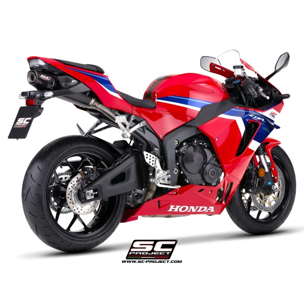 SC Project para HONDA CBR600RR (2024 - 2026) - Escape SC-RR carbono