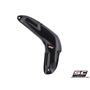 SC Project para HONDA CBR600RR (2024 - 2026) - Protector térmico de carbono