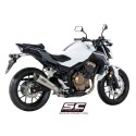 SC Project para HONDA CBR500R (2017 - 2018) - Escape Conic titanio
