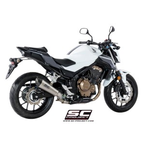 SC Project para HONDA CBR500R (2017 - 2018) - Escape Conic titanio