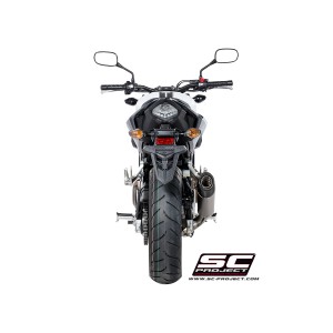 SC Project para HONDA CBR500R (2017 - 2018) - Escape Conic titanio