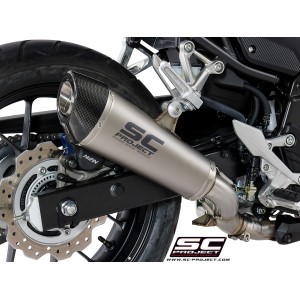 SC Project para HONDA CBR500R (2017 - 2018) - Escape Conic titanio