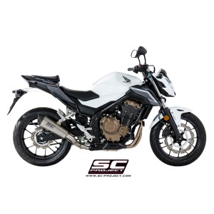 SC Project para HONDA CB500 (2017 - 2018) - X - F - Escape Conic titanio