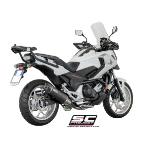 SC Project para HONDA NC750 (2014 - 2015) - X - Escape Oval carbono