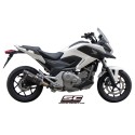 SC Project para HONDA NC700 (2011 - 2014) - S - X - Escape Oval titanio