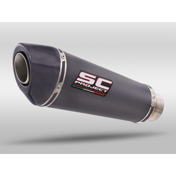 SC Project para HONDA VFR800F (2014 - 2016) - Escape Conic carbono