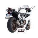 SC Project para HONDA VFR800F (2014 - 2016) - Escape Conic titanio