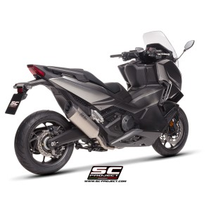 SC Project para HONDA FORZA 750 (2025 - 2026) - Escape SC1-R titanio