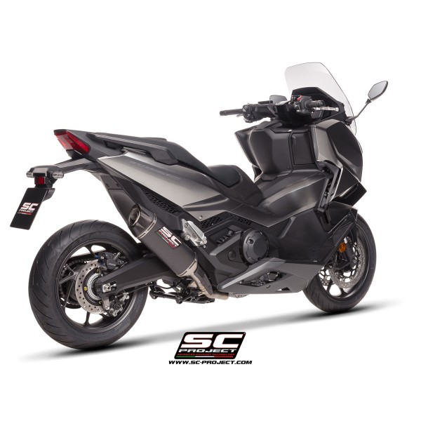 SC Project para HONDA FORZA 750 (2025 - 2026) - Escape SC1-X carbono