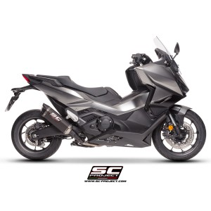 SC Project para HONDA FORZA 750 (2025 - 2026) - Escape SC1-X carbono