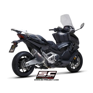 SC Project para HONDA FORZA 750 (2021 - 2024) - Escape SC1-S carbono
