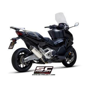 SC Project para HONDA FORZA 750 (2021 - 2024) - Escape SC1-S titanio