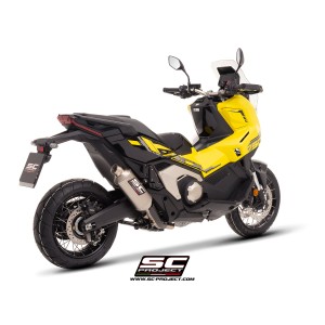 SC Project para HONDA X-ADV 750 (2025 - 2026) - Escape Rally Raid titanio